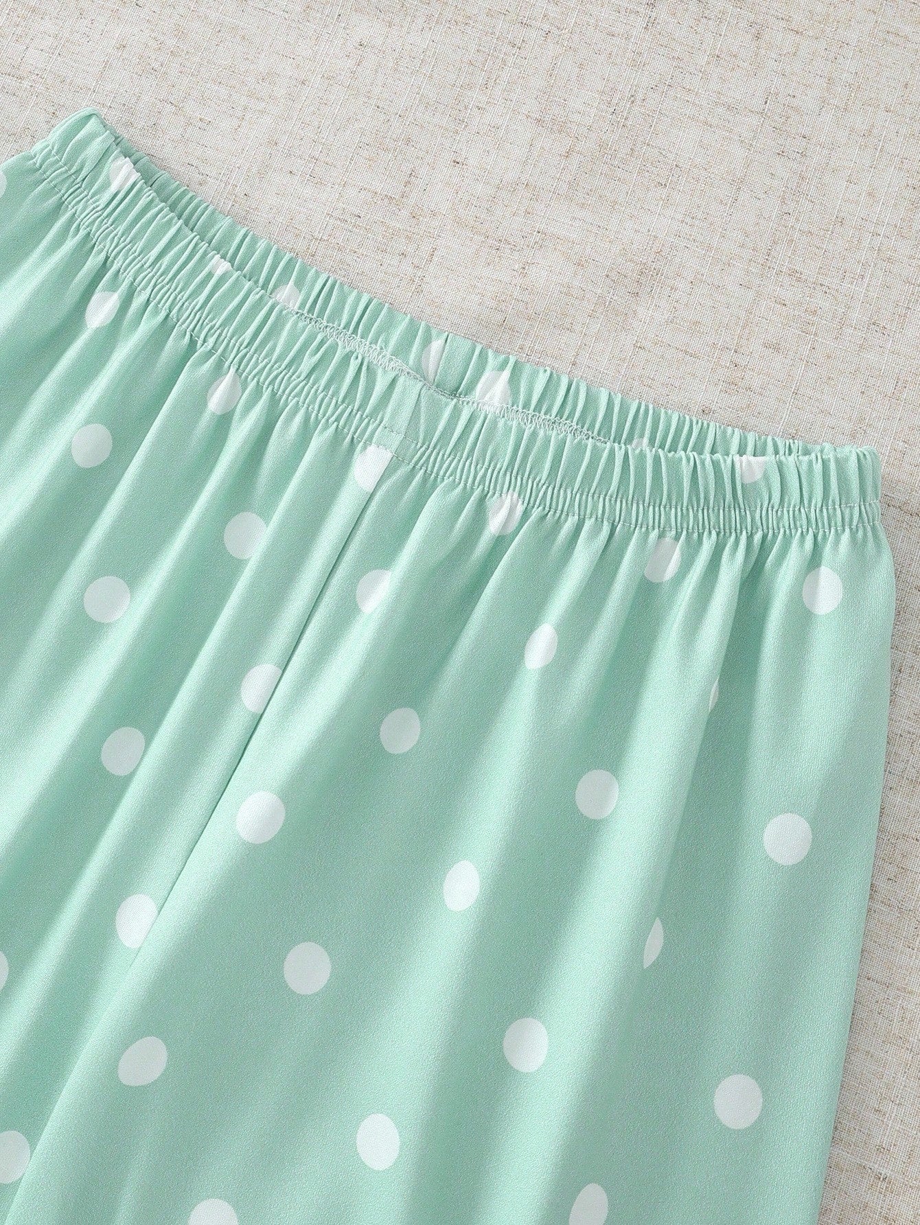 Cute Rabbit Printed Half Sleeve Night Suit (7-14 Years)