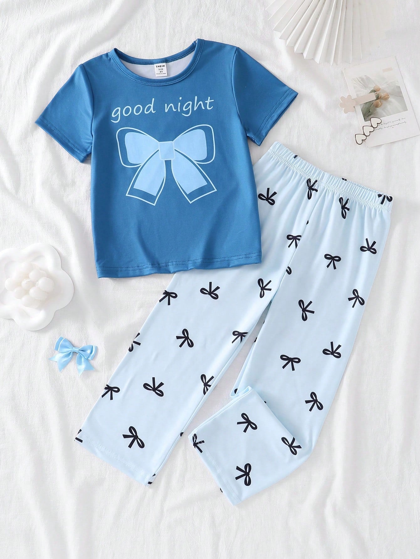 Good Night Half Sleeve Kids Suit
