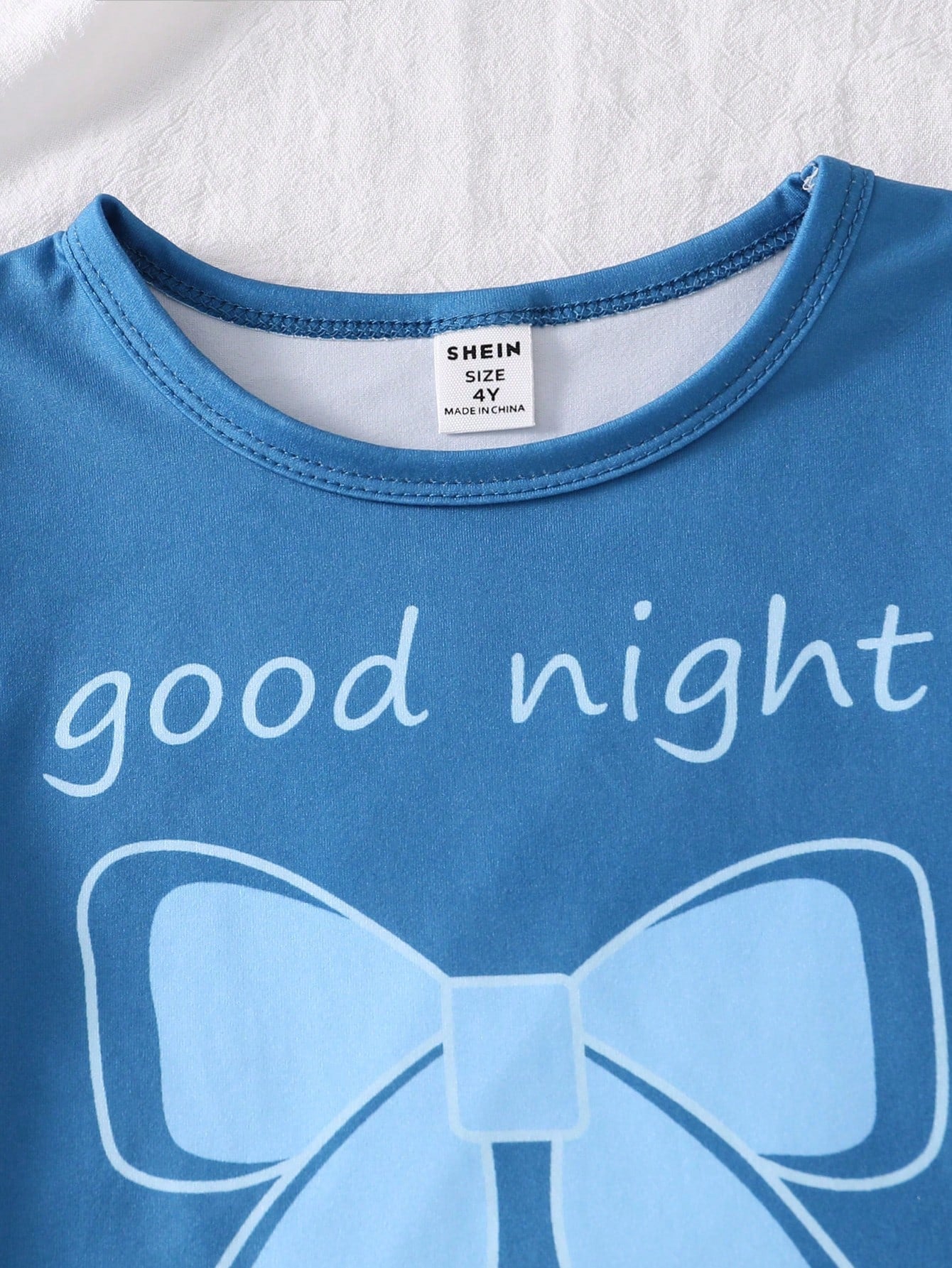 Good Night Half Sleeve Kids Suit