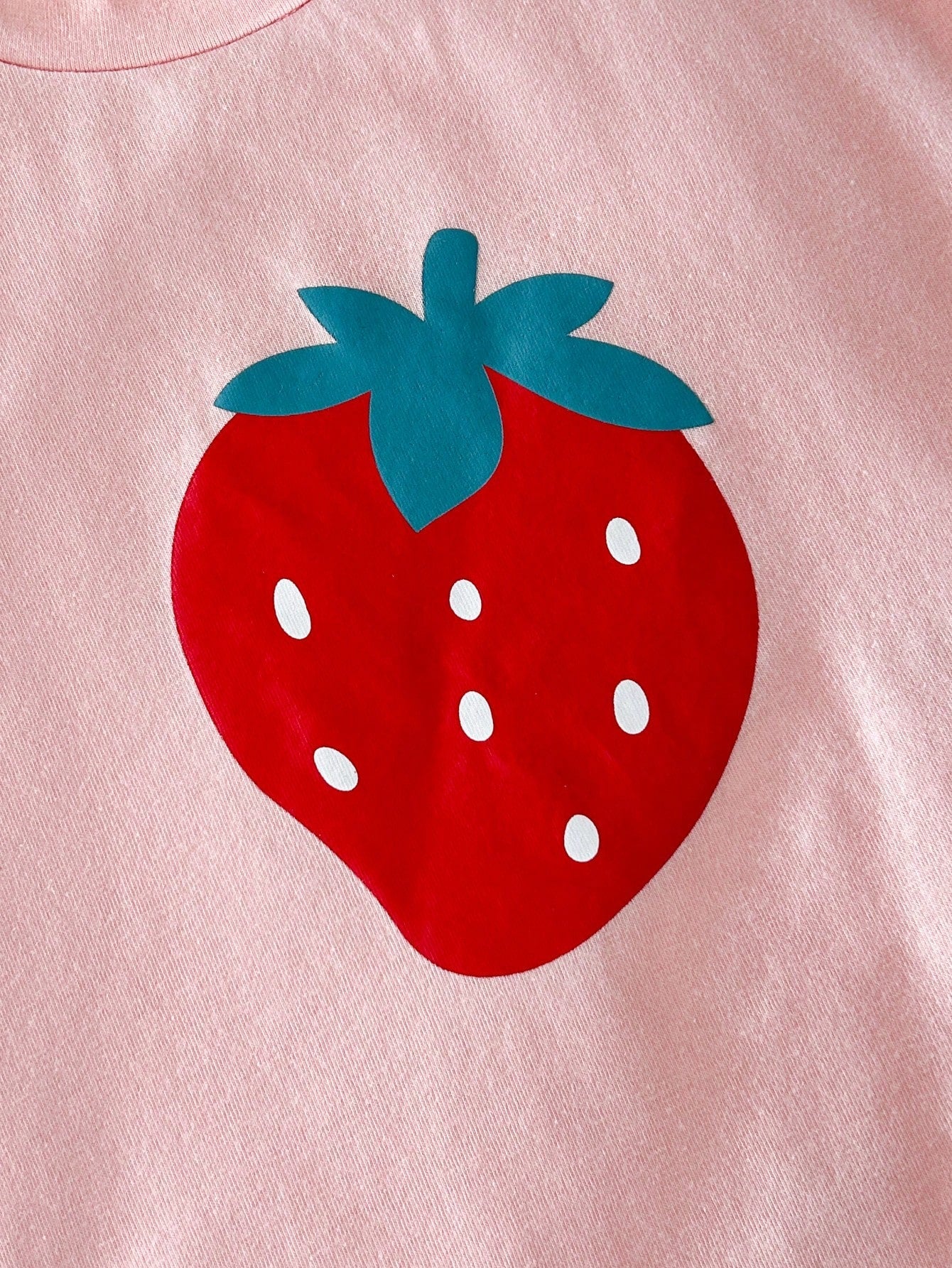 Strawberry Half Sleeve Kids Suit