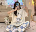 Cute Character Graphic Night Suit